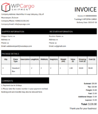WPCargo Invoice Addon - Image 3