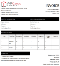 WPCargo Invoice Addon - Image 5
