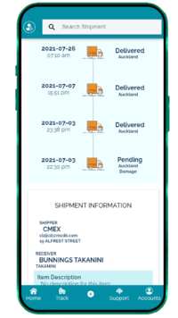 WPCargo Customer Mobile  APP -  Customer  Book, Track & Trace,  Account  Mobile App - Image 10